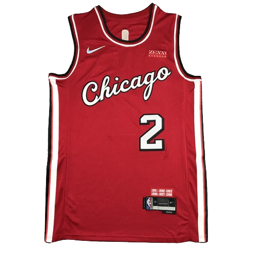 Camiseta Chicago Bulls 2022 Roja