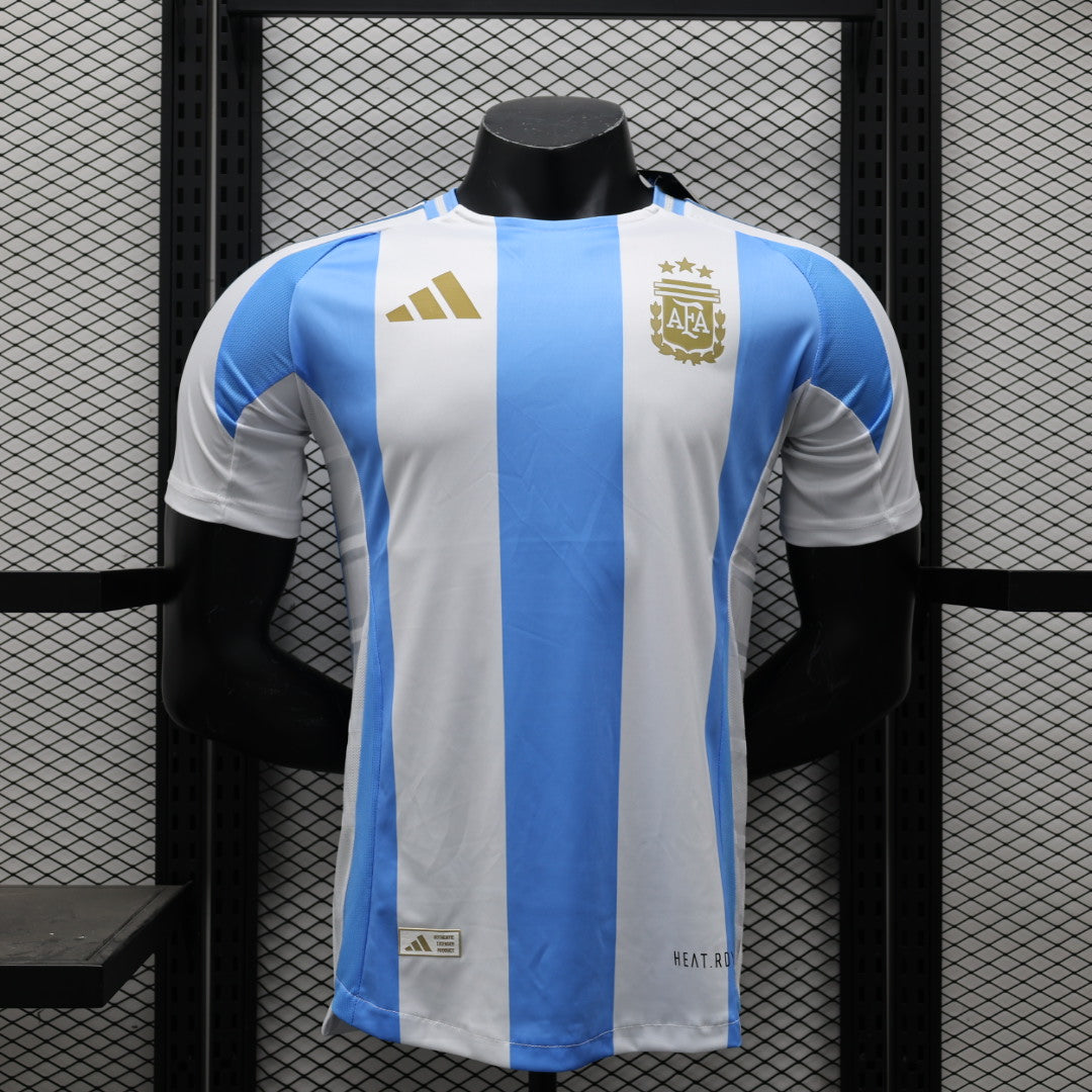 Camiseta Selección Argentina 2024 Local Versión Jugador Manga Larga