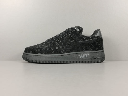 Zapatillas Louis Vuitton X Nike Air Force 1 Negro