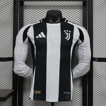 Camiseta Juventus 2024/25 Local Versión Jugador Manga Larga