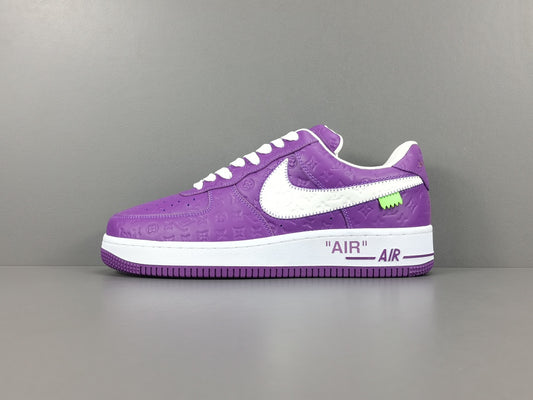 Zapatillas Louis Vuitton X Nike Air Force 1 Morado