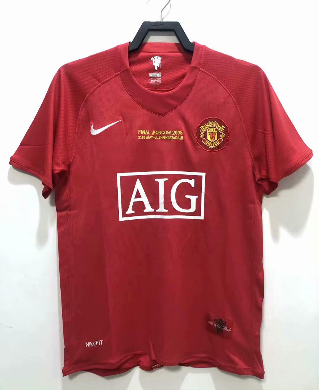 Camiseta Manchester United 2008 Local