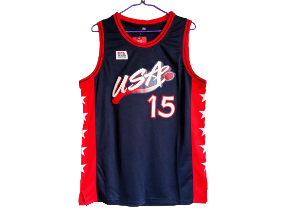 Camiseta Usa Dream Team 1996 Azul Oscuro