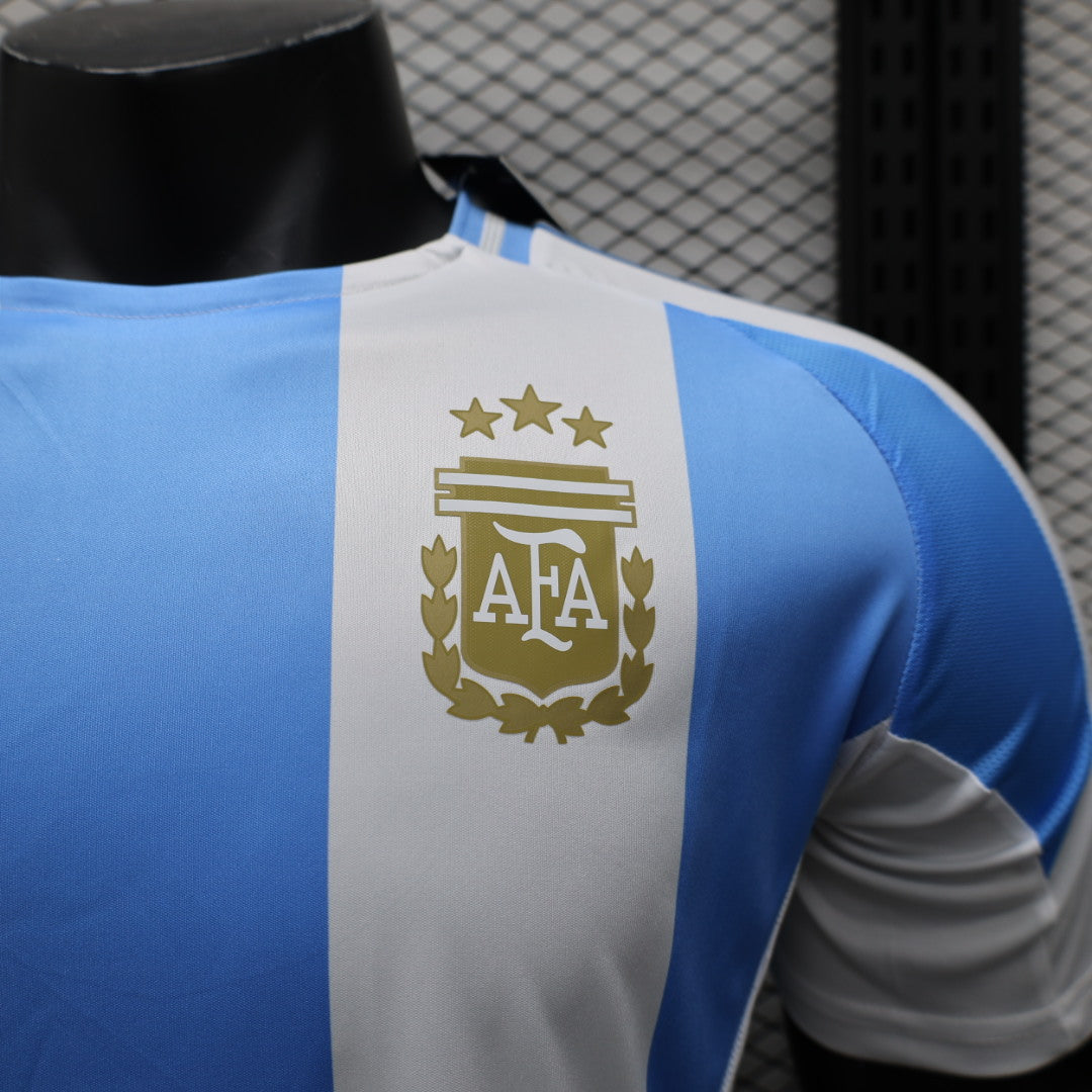 Camiseta Selección Argentina 2024 Local Versión Jugador Manga Larga