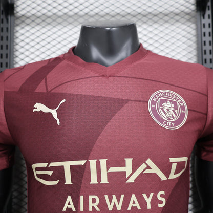 Camiseta Manchester City 2024/25 Tercera Equipación Versión Jugador