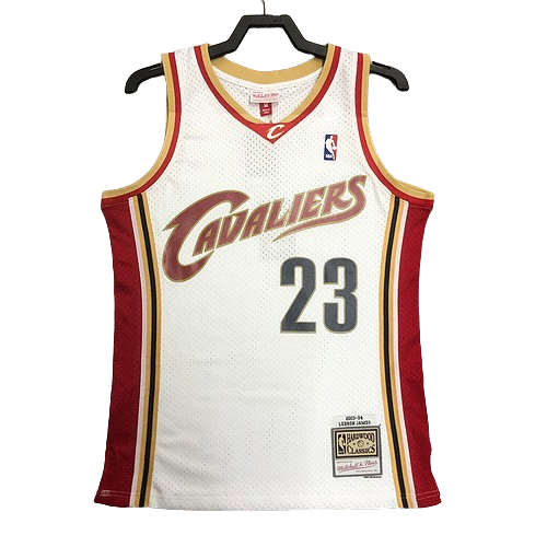 Camiseta Cleveland Cavaliers 2003/04 Blanca