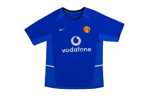 Camiseta Manchester United 02/03 Visita