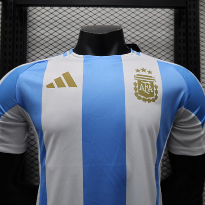 Camiseta Selección Argentina 2024 Local Versión Jugador Manga Larga