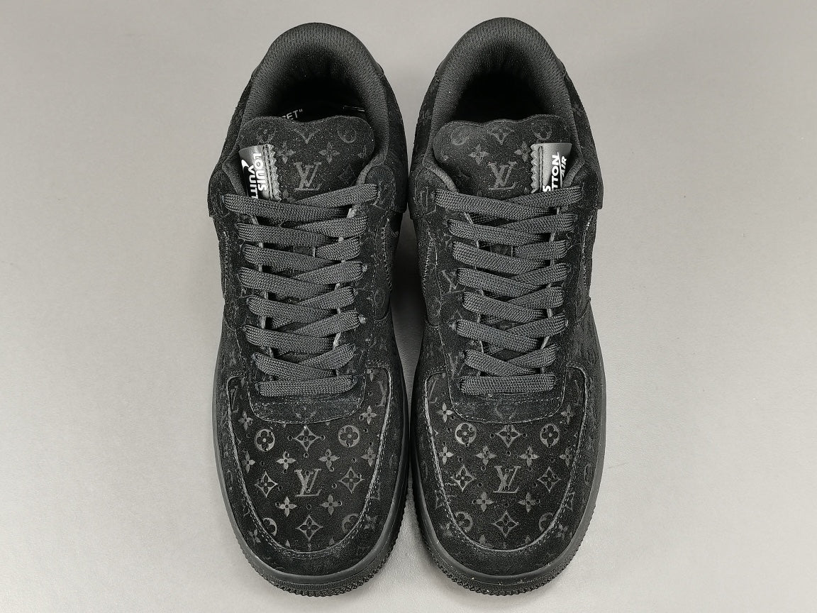 Zapatillas Louis Vuitton X Nike Air Force 1 Negro