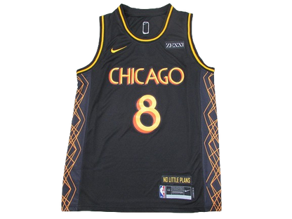 Camiseta Chicago Bulls Negra