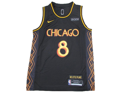 Camiseta Chicago Bulls Negra