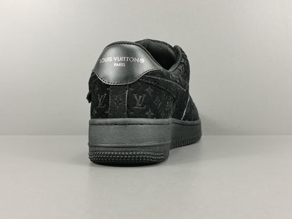 Zapatillas Louis Vuitton X Nike Air Force 1 Negro