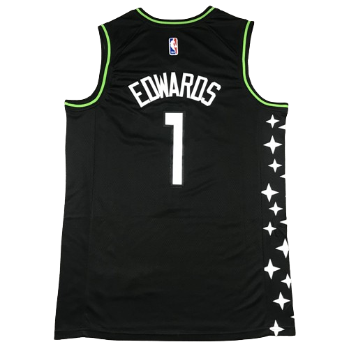 Camiseta Minnesota Timberwolves Negra