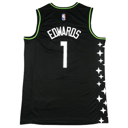 Camiseta Minnesota Timberwolves Negra