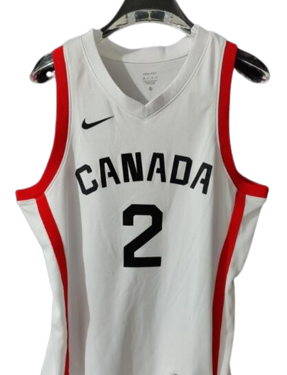 Camiseta Canadá Olimpiadas 2024 Blanca