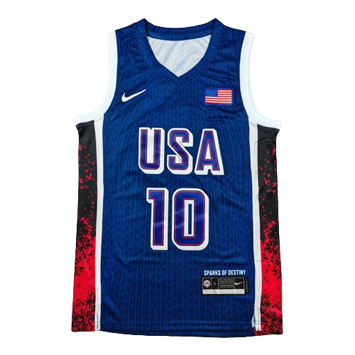 Camiseta Usa Dream Team Paris 2024 Azul