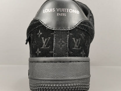 Zapatillas Louis Vuitton X Nike Air Force 1 Negro