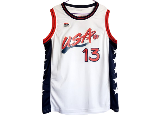 Camiseta Usa Dream Team 1996 Blanca