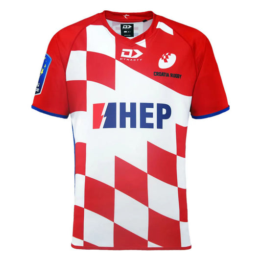 Camiseta Croacia Rugby Hombre 2024 Primera Equipación