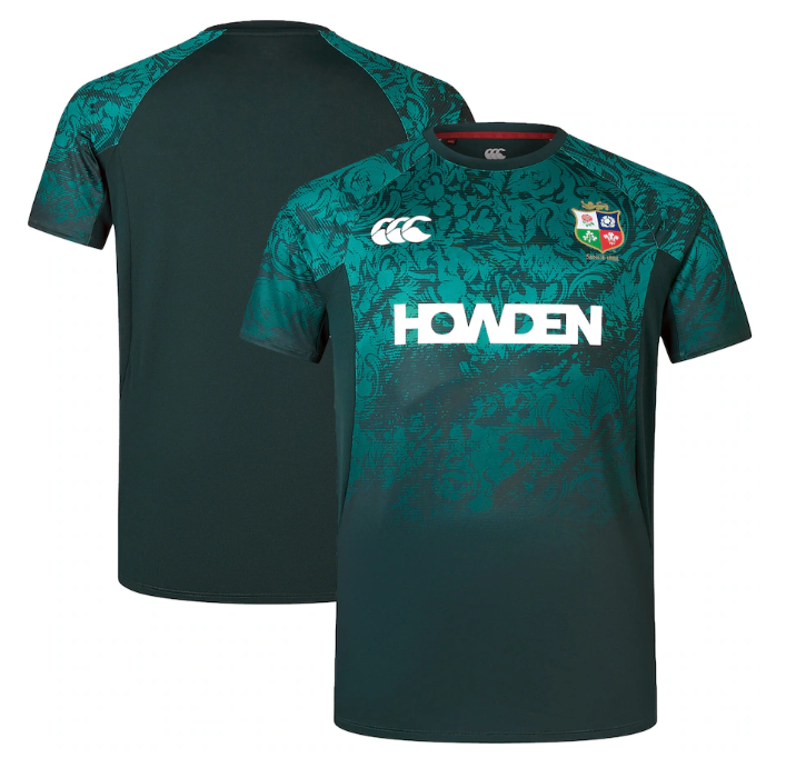 Camiseta Rugby British & Irish Lions - Verde Oscuro