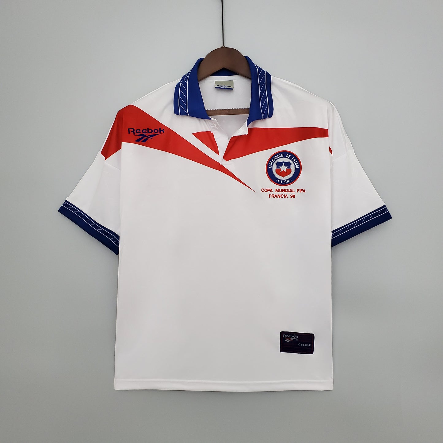 Camiseta Selección Chile 1998 Visita