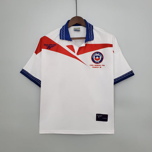 Camiseta Selección Chile 1998 Visita