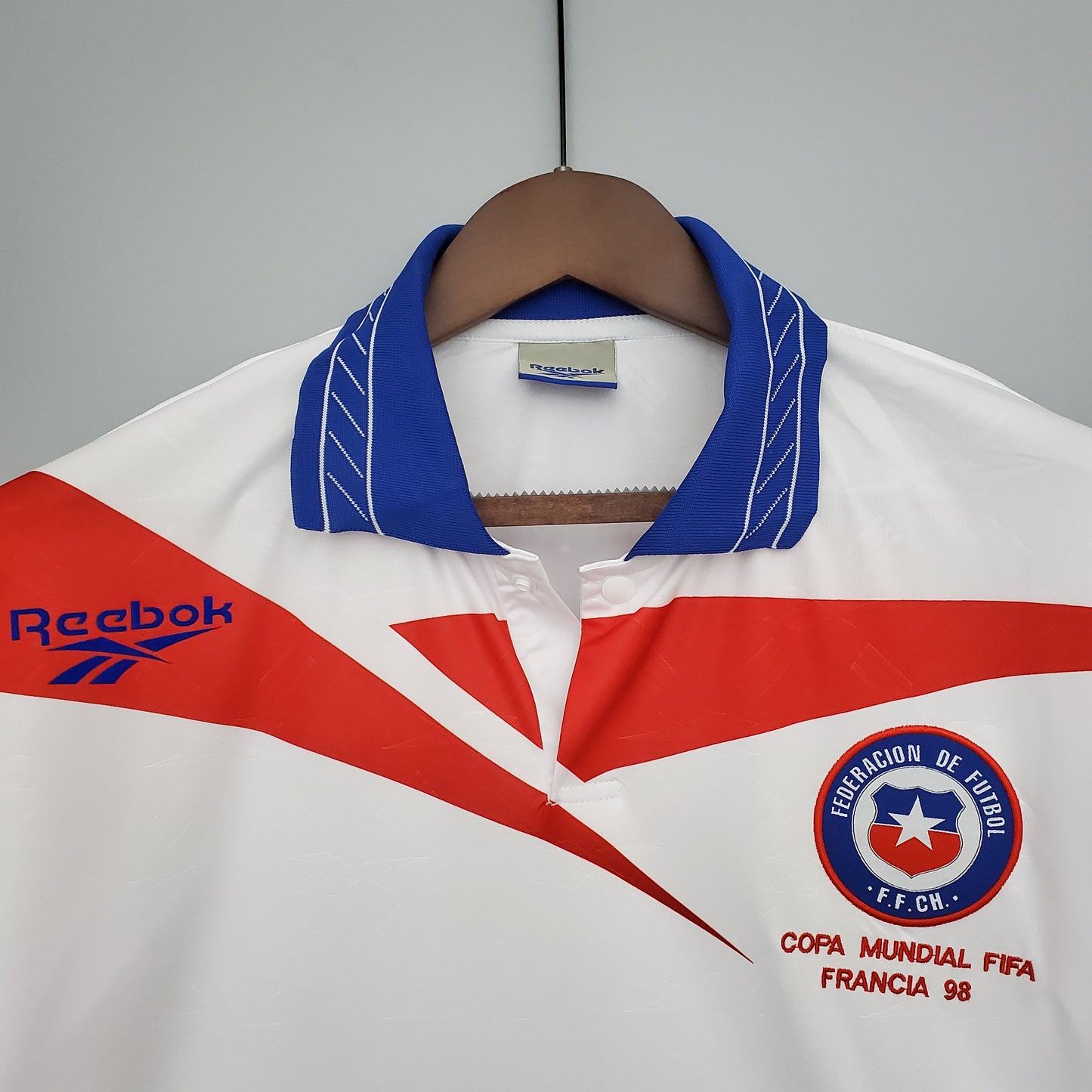 Camiseta Selección Chile 1998 Visita