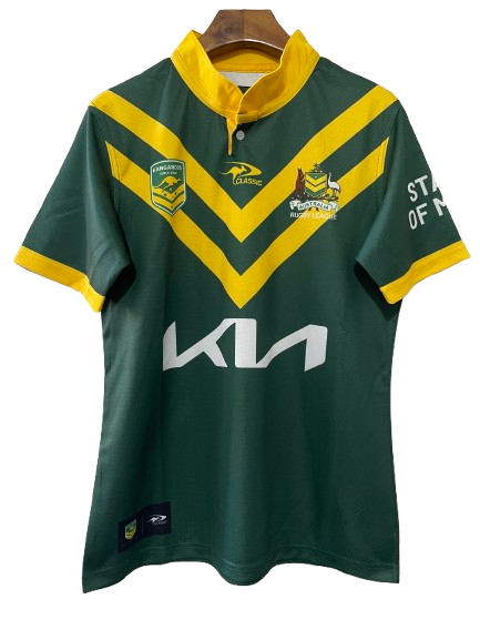 Camiseta Australia Rugby 2025 Verde