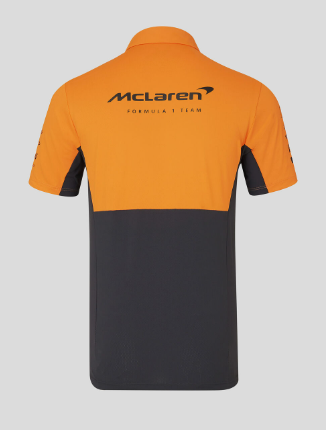 McLaren camiseta cuello polo naranja 2024