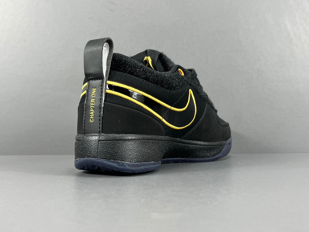 Zapatillas Basquetbol Nike Book 1 Devin Booker Color Negro-Amarillo