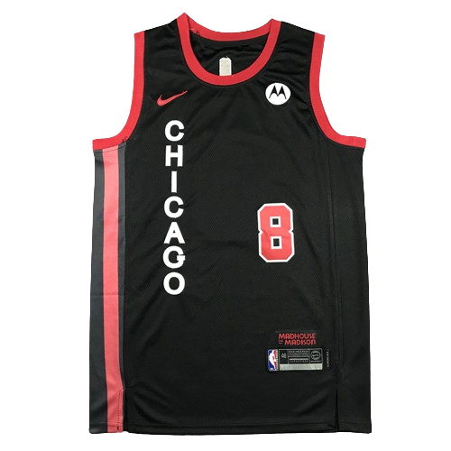 Camiseta Chicago Bulls Negra