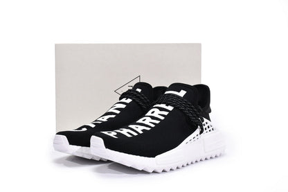 Zapatillas Adidas  Pharrell Williams x Adidas Originals Human Race Color Negro/Blanco