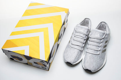 Zapatillas Adidas Pure Boost Color Gris Brillante