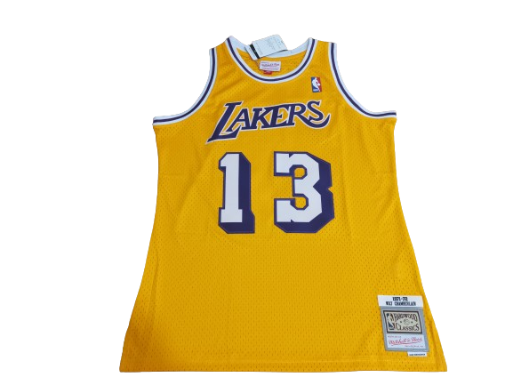 Camiseta Los Angeles Lakers 1971/72 Amarilla