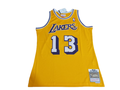 Camiseta Los Angeles Lakers 1971/72 Amarilla