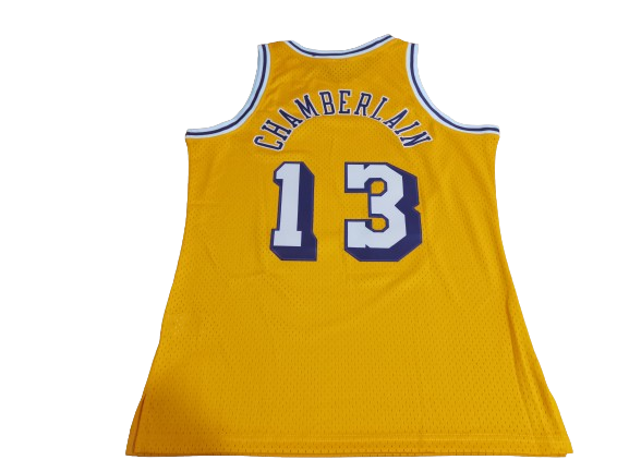 Camiseta Los Angeles Lakers 1971/72 Amarilla