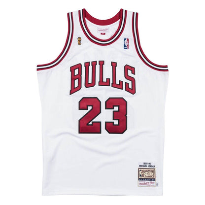 Camiseta Chicago Bulls 1995/96 Blanca