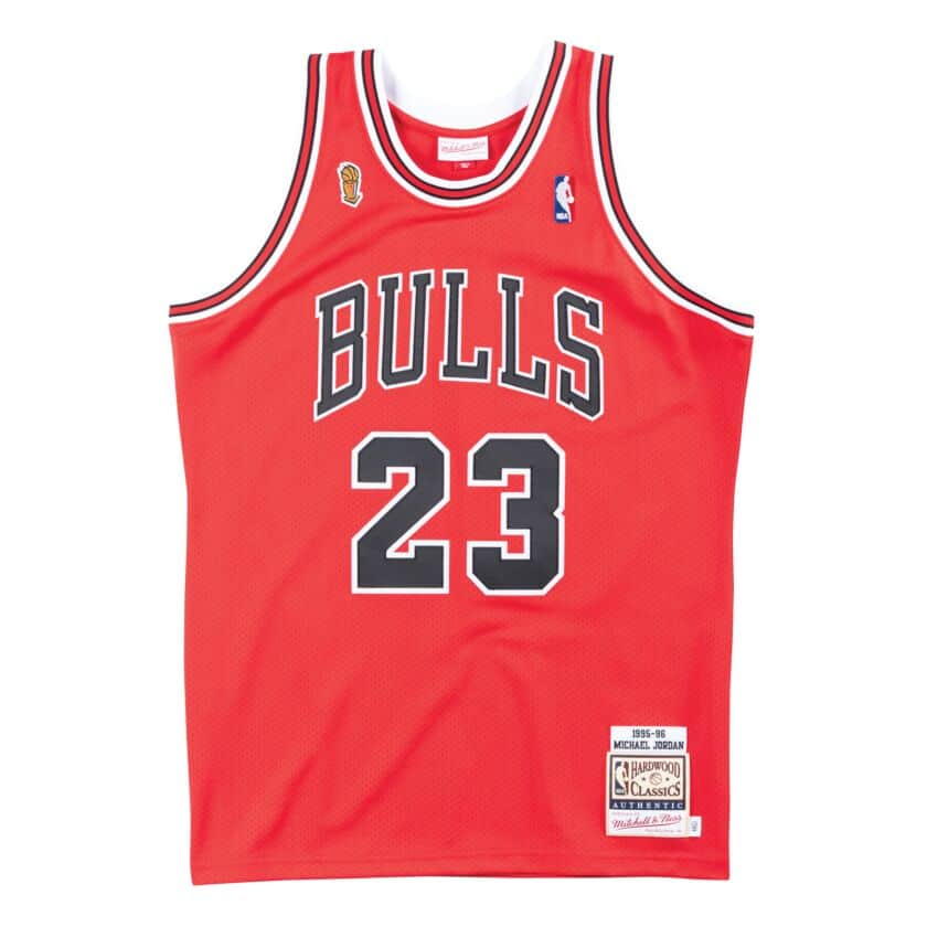 Camiseta Chicago Bulls 1995/96 Roja