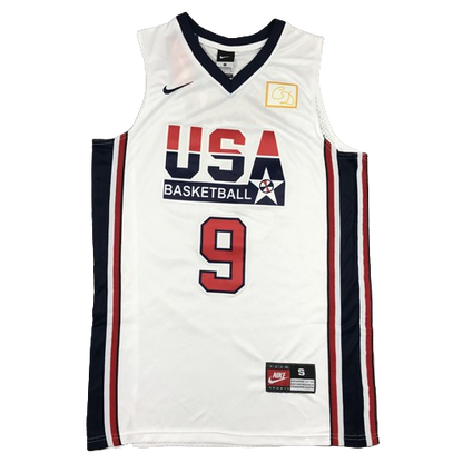 Camiseta Usa Dream Team Olímpico 1992 Blanca