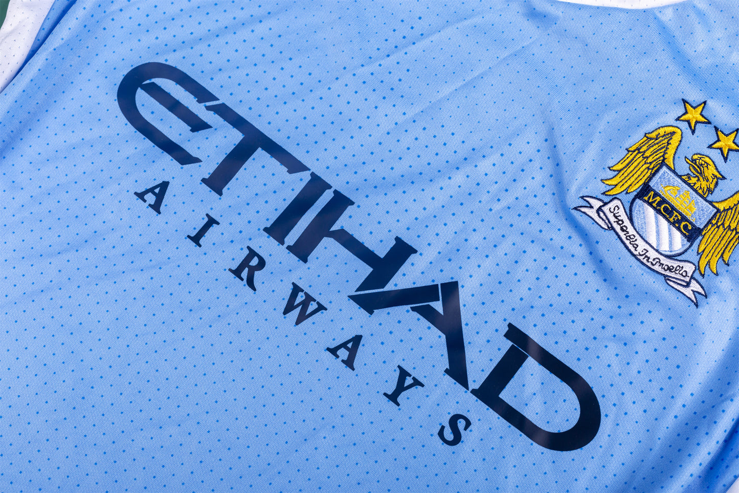 Camiseta Manchester City 2011/12 Local