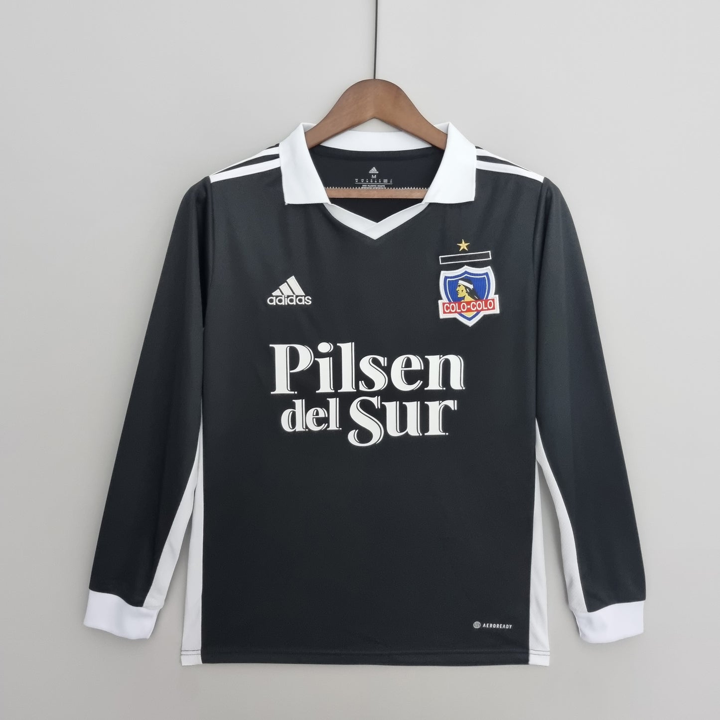 Camiseta Colo Colo 2022/23 Visita Manga Larga