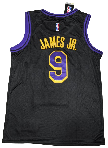 Camiseta 2023 Los Angeles Lakers Negro