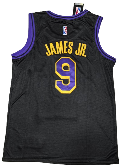 Camiseta 2023 Los Angeles Lakers Negro