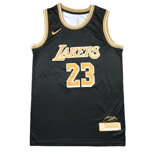 Camiseta Los Angeles Lakers 2024 Negra