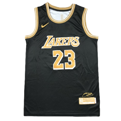 Camiseta Los Angeles Lakers 2024 Negra