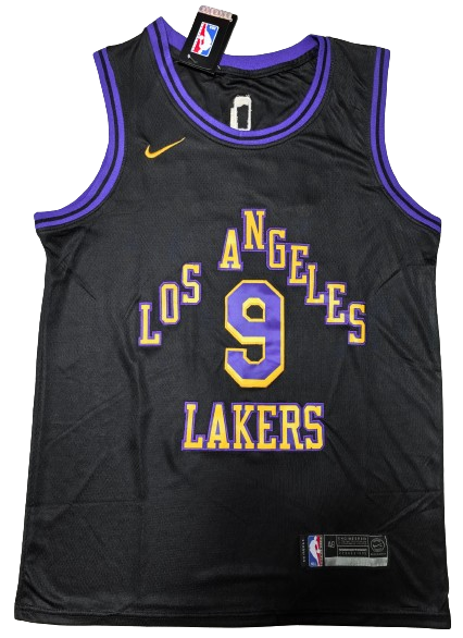 Camiseta 2023 Los Angeles Lakers Negro