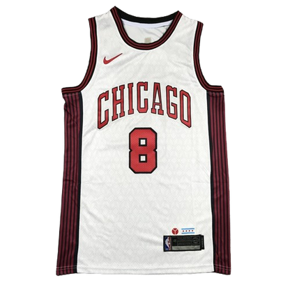 Camiseta Chicago Bulls Blanca