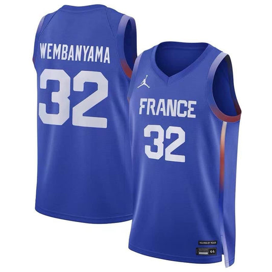 Camiseta Francia Olimpiadas 2024 Azul