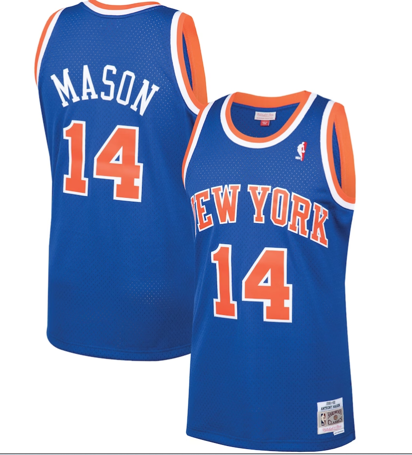 Camiseta New York Knicks 1991/92 Azul