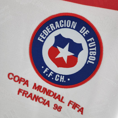 Camiseta Selección Chile 1998 Visita Manga Larga